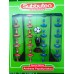 Subbuteo Andrew Table Soccer Set Olympiacos Bayer Leverkusen 6-2, 11/9/2002 Champions League game on WSB Professional bases